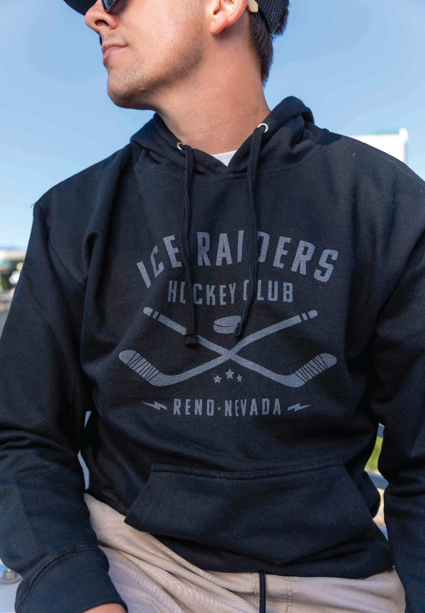 Ice Raiders Cross Checking Sweatshirt