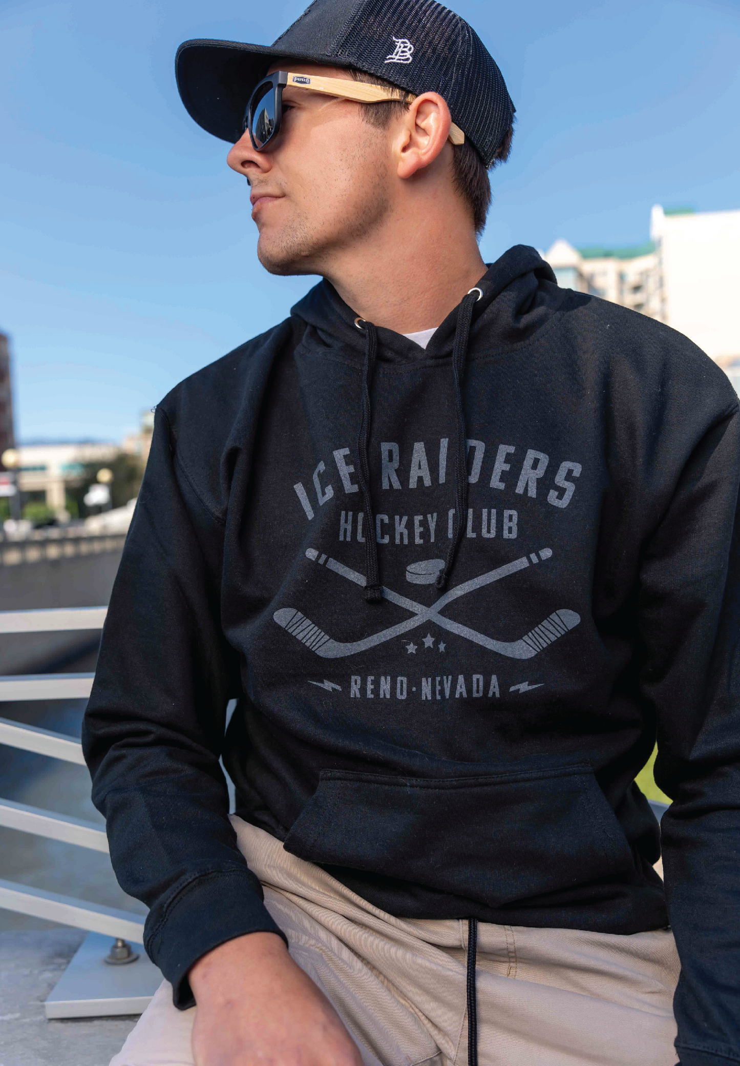 Ice Raiders Cross Checking Sweatshirt