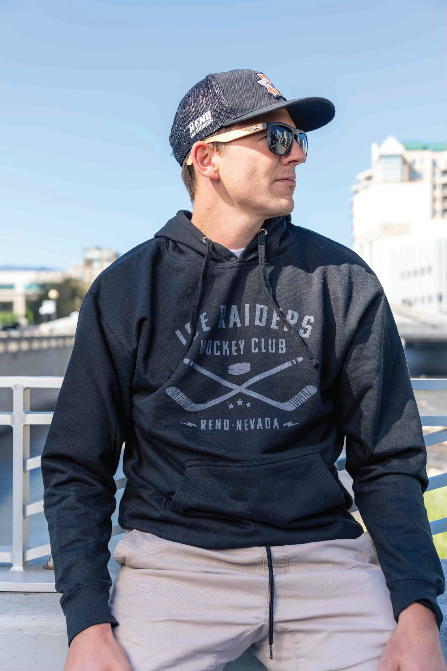 Ice Raiders Cross Checking Sweatshirt