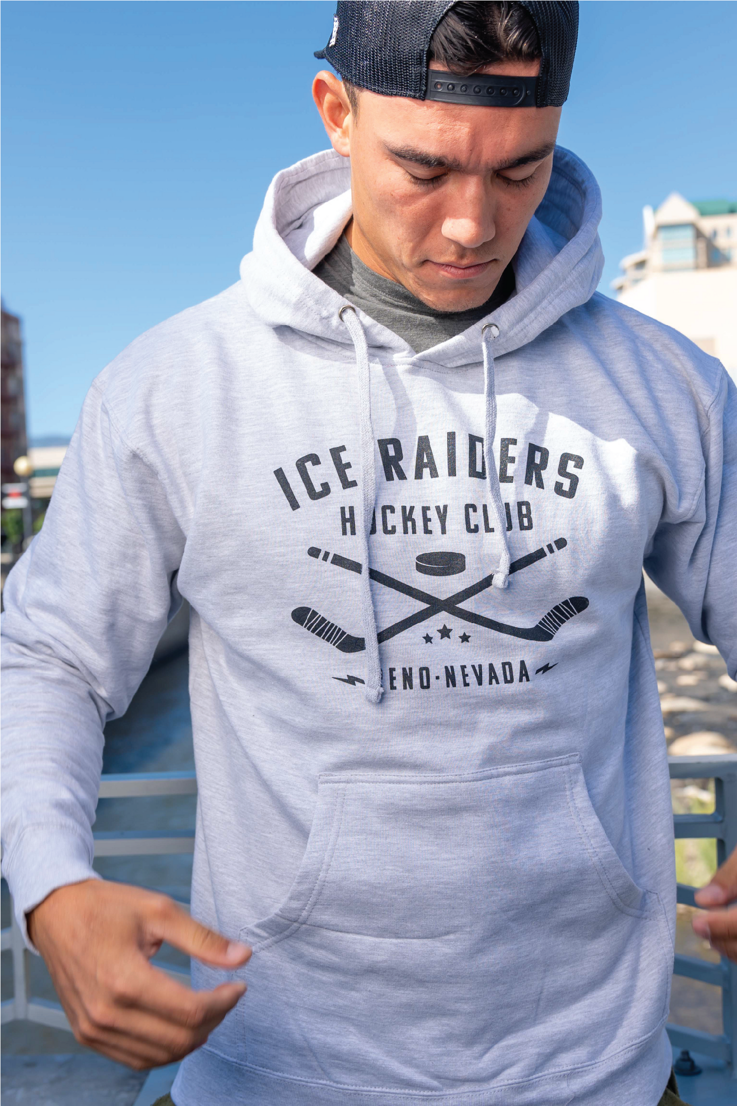 Ice Raiders Cross Checking Sweatshirt