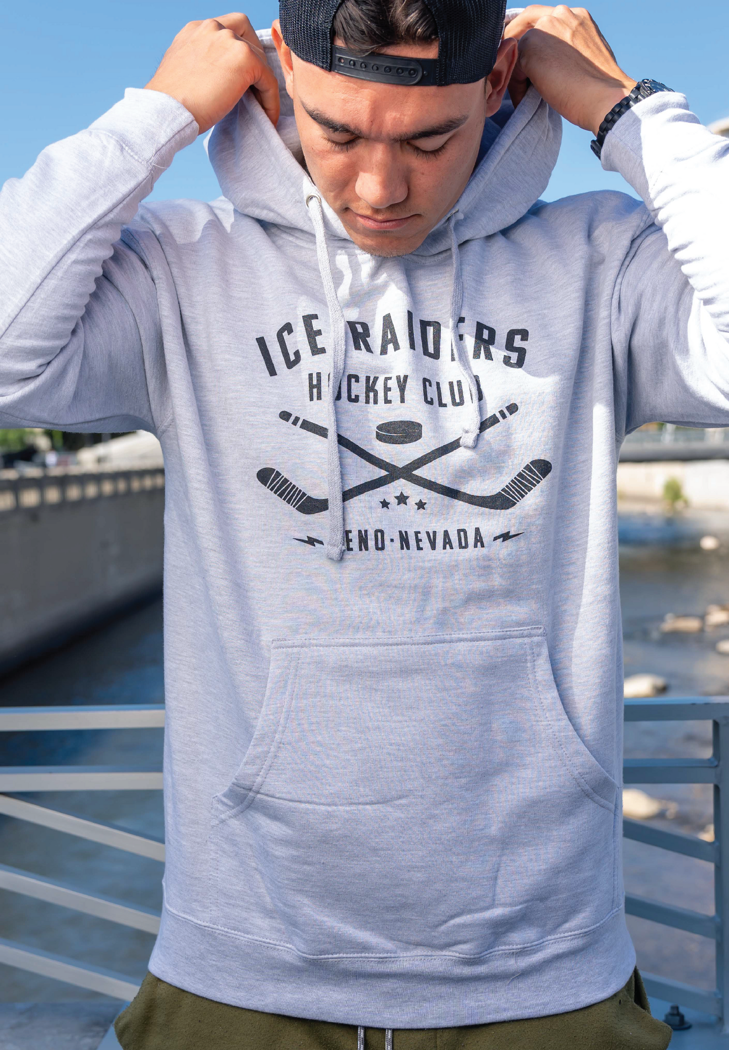 Ice Raiders Cross Checking Sweatshirt