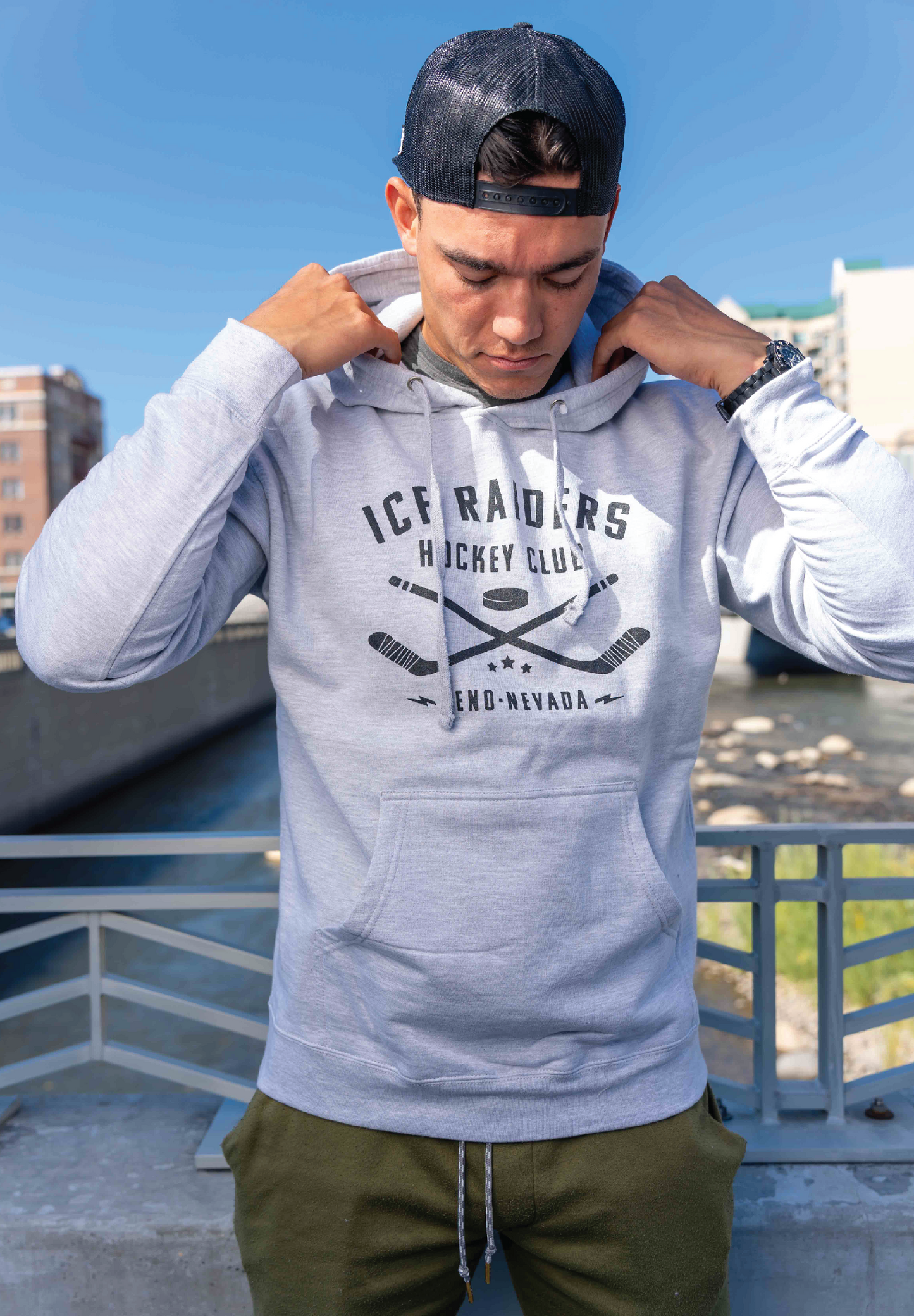 Ice Raiders Cross Checking Sweatshirt