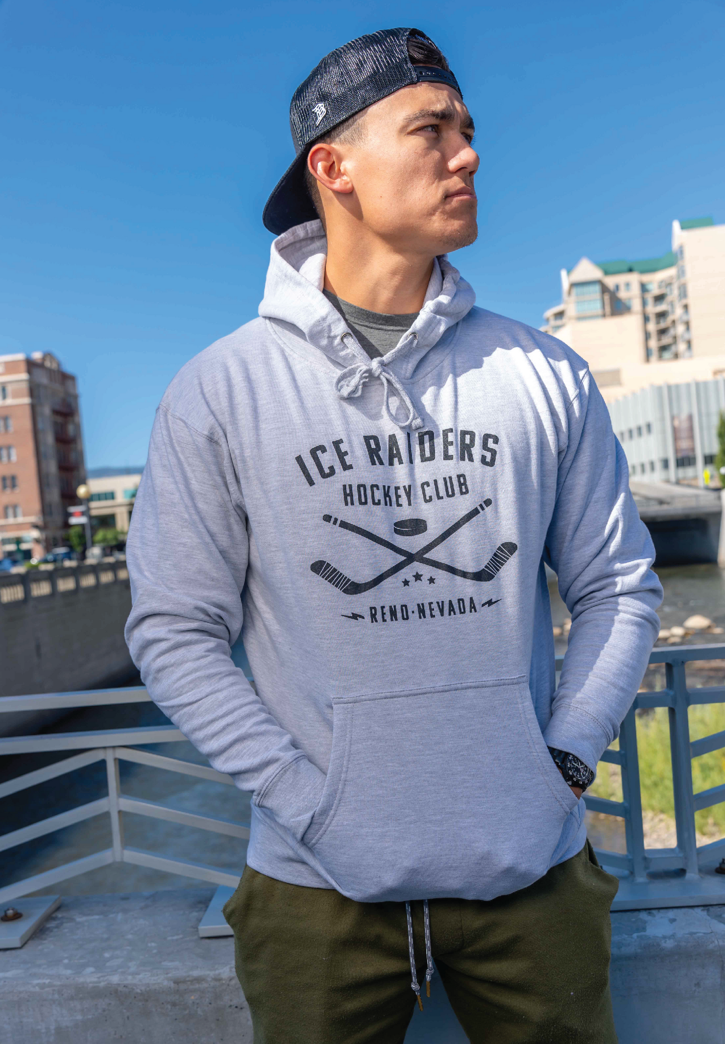 Ice Raiders Cross Checking Sweatshirt
