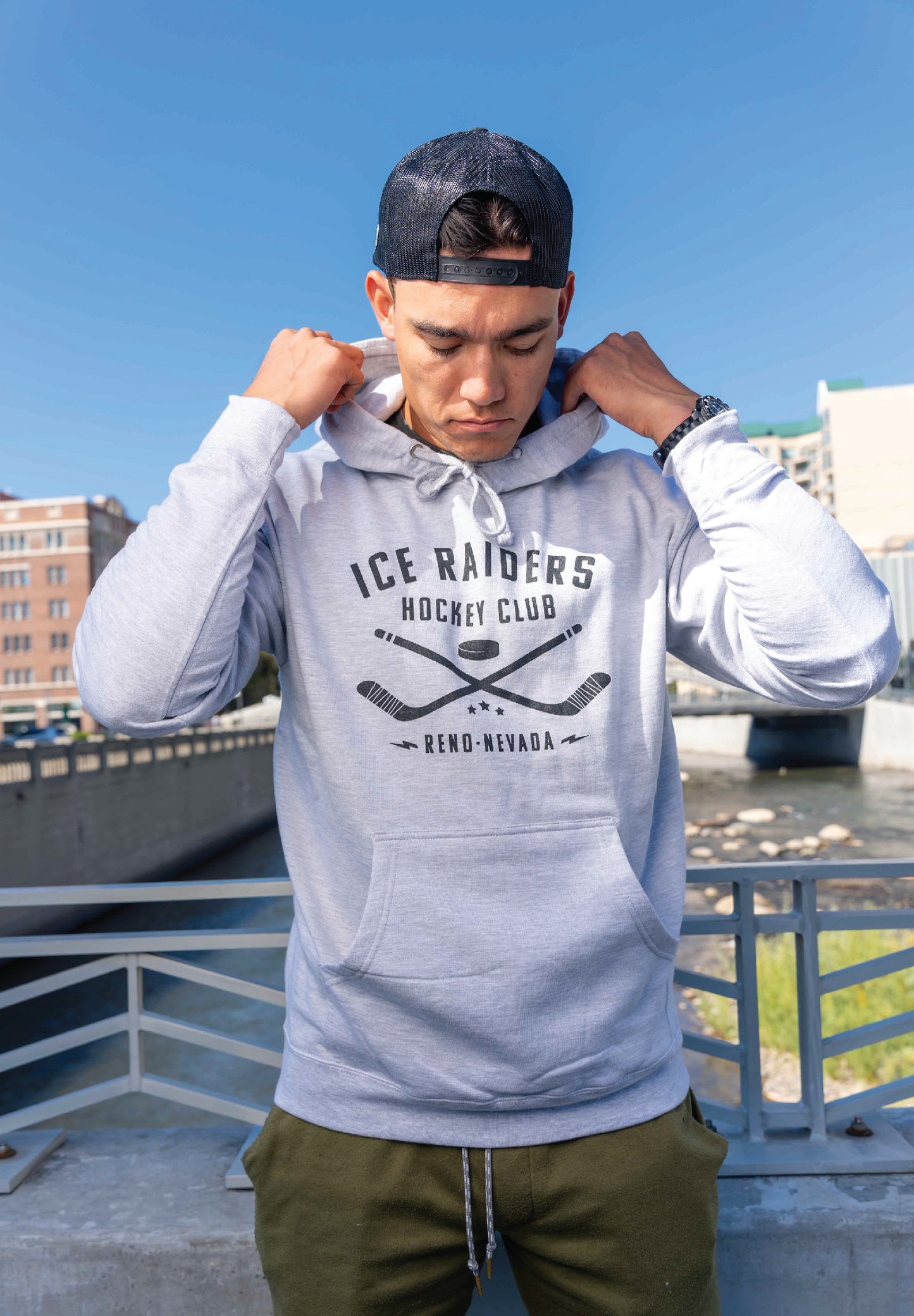 Ice Raiders Cross Checking Sweatshirt