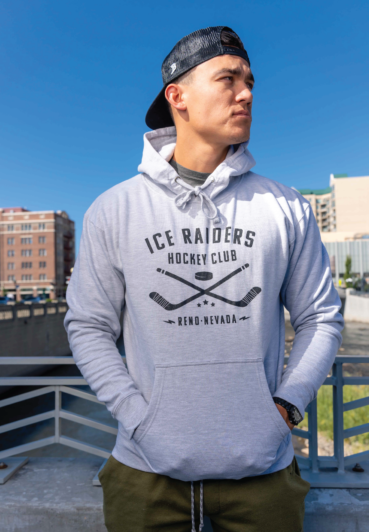 Ice Raiders Cross Checking Sweatshirt