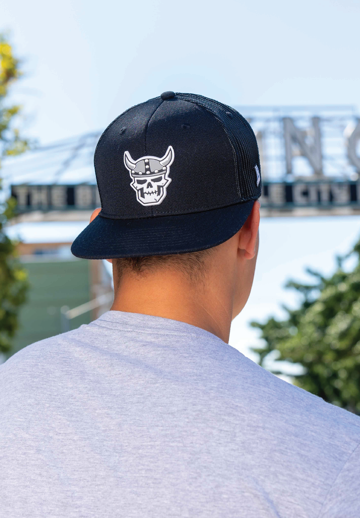 Ice Raiders Dead Head Logo Hat
