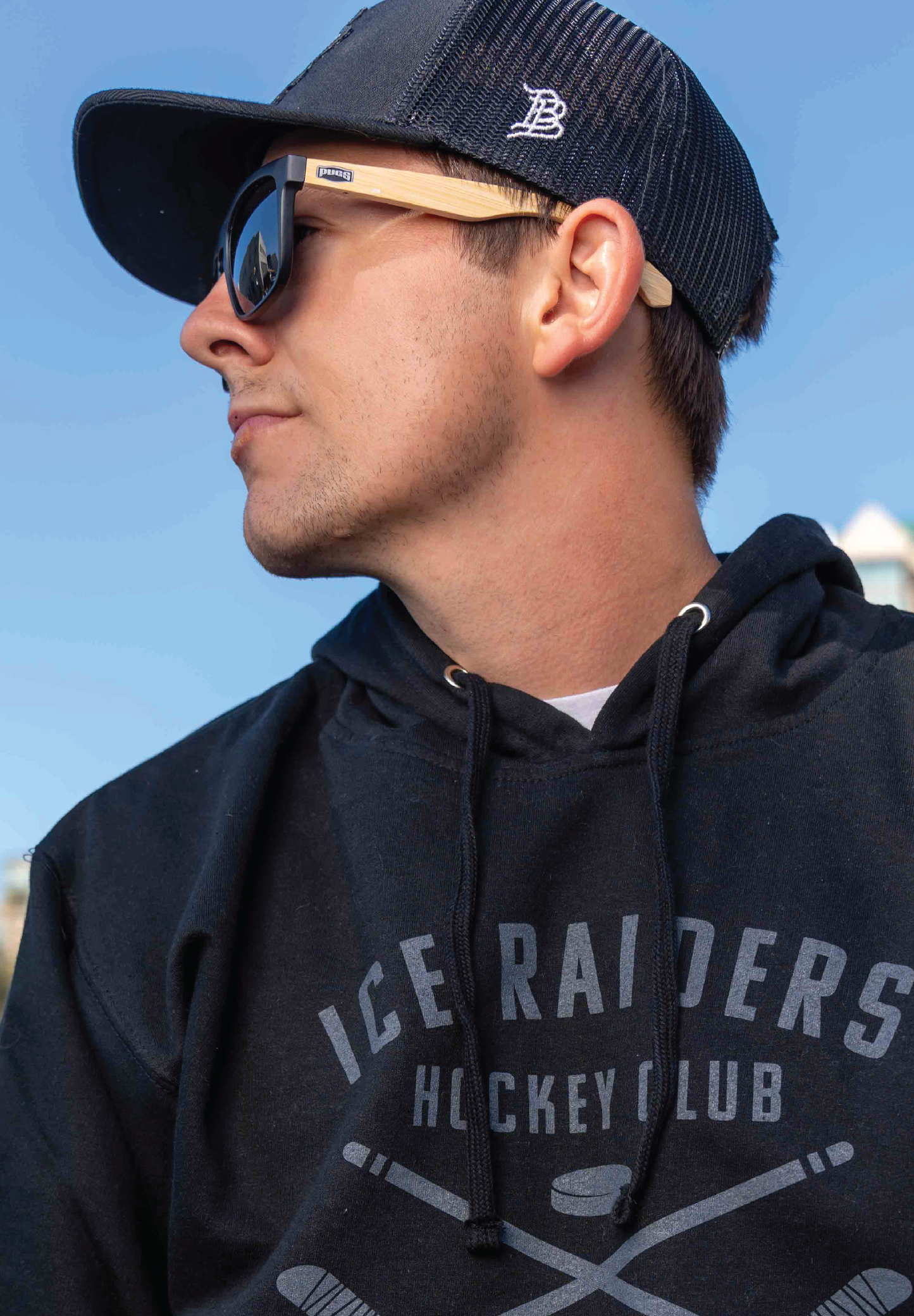 Ice Raiders Dead Head Logo Hat