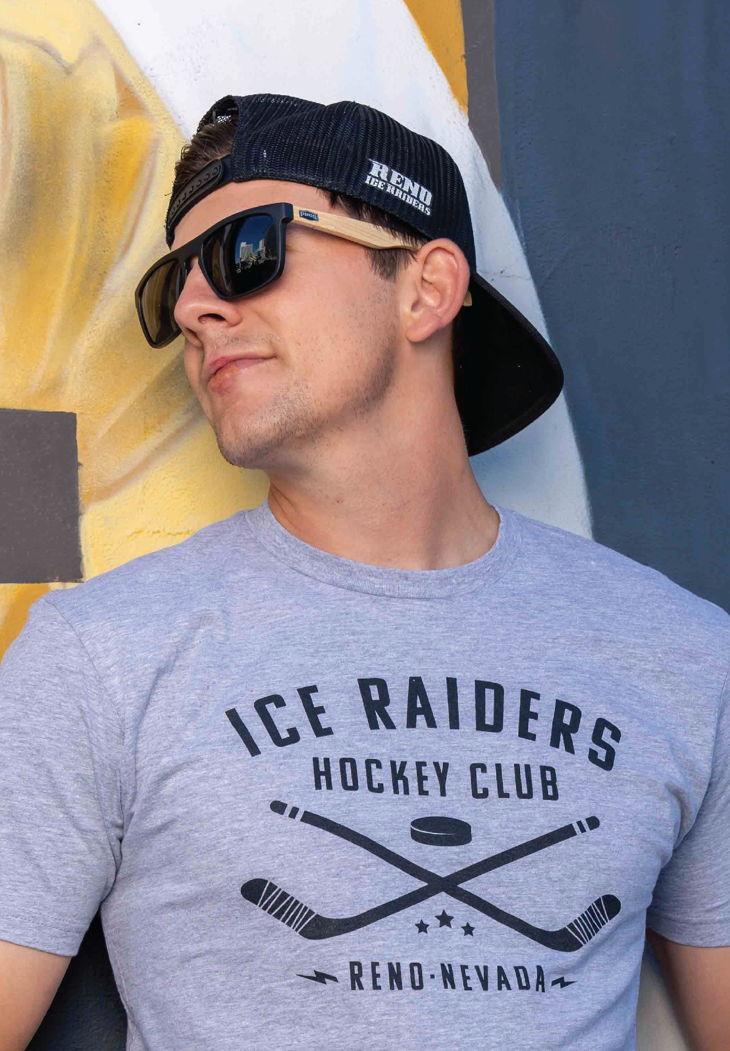 Ice Raiders Dead Head Logo Hat
