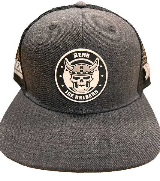 Ice Raiders Dead Head Circle Logo Hat